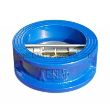 Pn16 Double-Disc Butterfly Type Wafer Check Valve